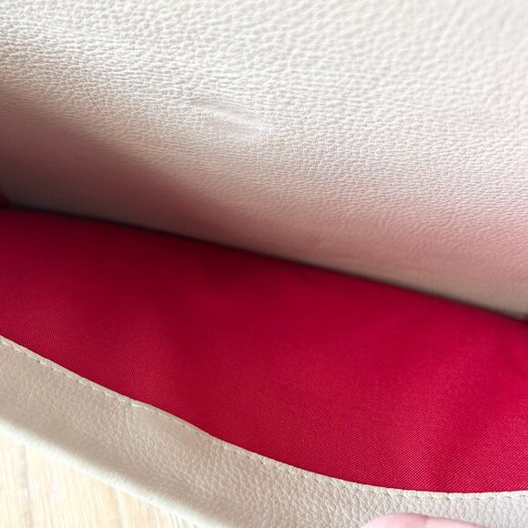 TAH Angelina Marie Portland Oregon The Envelope Oscar Leather Shoulder Bag Blush - Picture 9 of 11